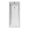 Чугунная ванна Vinsent Veron Square 140x70x45 с ручками цвет никель