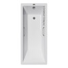Чугунная ванна Vinsent Veron Square 140x70x45 с ручками оружейная сталь