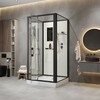 Душевая кабина Niagara ST100/15Q/BL/BK 100x100