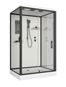Душевая кабина Niagara ST100/80/15Q/BL 100x80