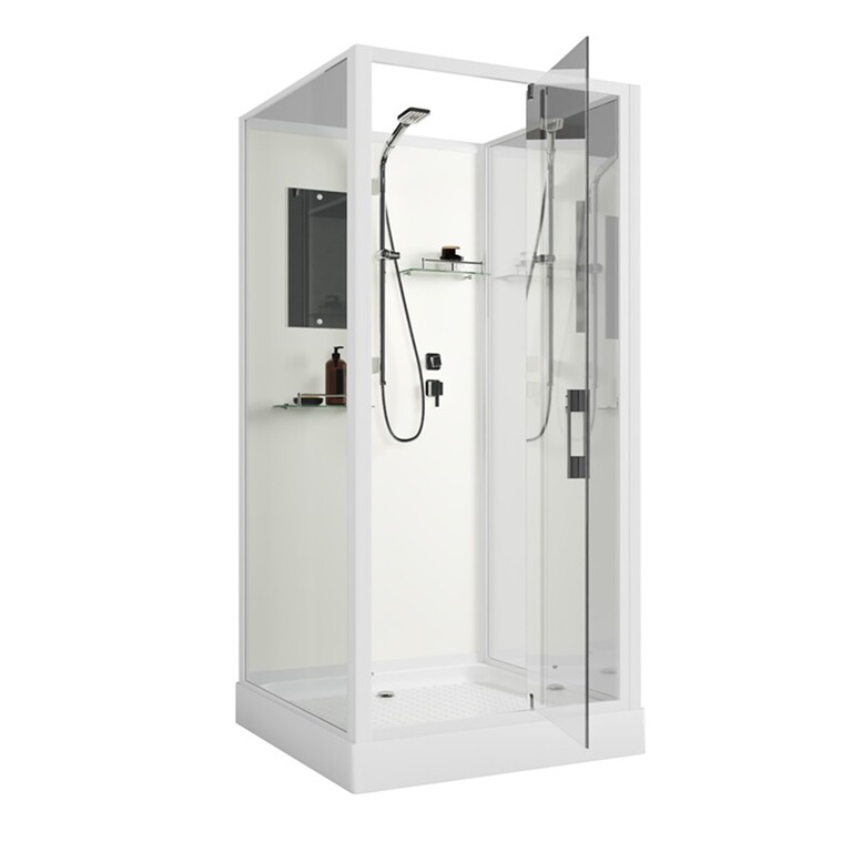 Душевая кабина Niagara ST80/15Q/BK 80x80