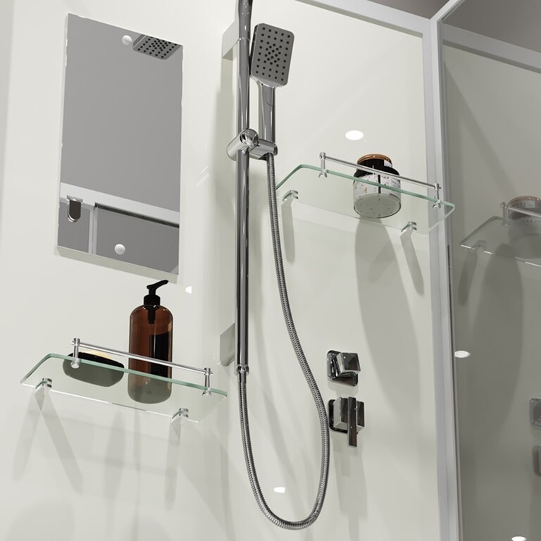 Душевая кабина Niagara ST80/15Q/BK 80x80