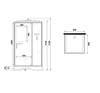 Душевая кабина Niagara ST80/15Q 80x80