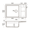 Мойка для кухни Omoikiri Sumi 78-LB-SA бежевый