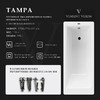 Чугунная ванна Vinsent Veron Tampa 170x70x42 с а/п