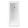 Чугунная ванна Vinsent Veron Tampa 170x70x42 с ручками цвет никель