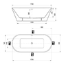 Акриловая ванна Ravak Solo 178x80 XC00100025
