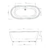 Акриловая ванна 1MarKa Tondo 174x80