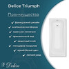 Ванна из искусственного камня Delice Triumph 170x70 глянцевая DLR330010-G
