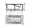 Акриловая ванна Vagnerplast Ultra 150x82