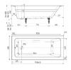Чугунная ванна Универсал Оптима Ультра 170x80