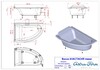 Ванна из искусственного камня Astra-Form Анастасия 182x125 L