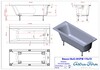 Ванна из искусственного камня Astra-Form Нью-Форм 170x70