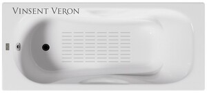Чугунная ванна Vinsent Veron Aura 170x70x42 с а/п