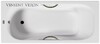 Чугунная ванна Vinsent Veron Aura 170x70x42 с бронзовыми ручками