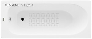 Чугунная ванна Vinsent Veron Soissons 170x70x42 с а/п