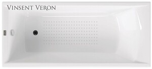 Чугунная ванна Vinsent Veron Devon 170x70x45 с а/п