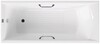 Чугунная ванна Vinsent Veron Devon 175x70x45 с хромированными ручками и а/п