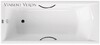 Чугунная ванна Vinsent Veron Devon 175x75x45 с хромированными ручками
