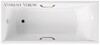 Чугунная ванна Vinsent Veron Devon 180x75x45 с бронзовыми ручками