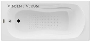 Чугунная ванна Vinsent Veron Haiti 170x80x42 с а/п