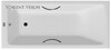 Чугунная ванна Vinsent Veron Kingston 180x80x50 с хромированными ручками и а/п