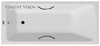 Чугунная ванна Vinsent Veron Kingston 180x80x50 с хромированными ручками
