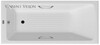 Чугунная ванна Vinsent Veron Kingston 180x80x50 с ручками оружейная сталь и а/п