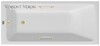 Чугунная ванна Vinsent Veron Kingston 180x80x50 с ручками матовое золото
