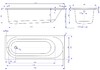 Акриловая ванна Vagnerplast Kasandra 175x70