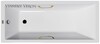 Чугунная ванна Vinsent Veron Square 140x70x45 с золотыми ручками