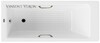 Чугунная ванна Vinsent Veron Tampa 170x70x42 с бронзовыми ручками и а/п