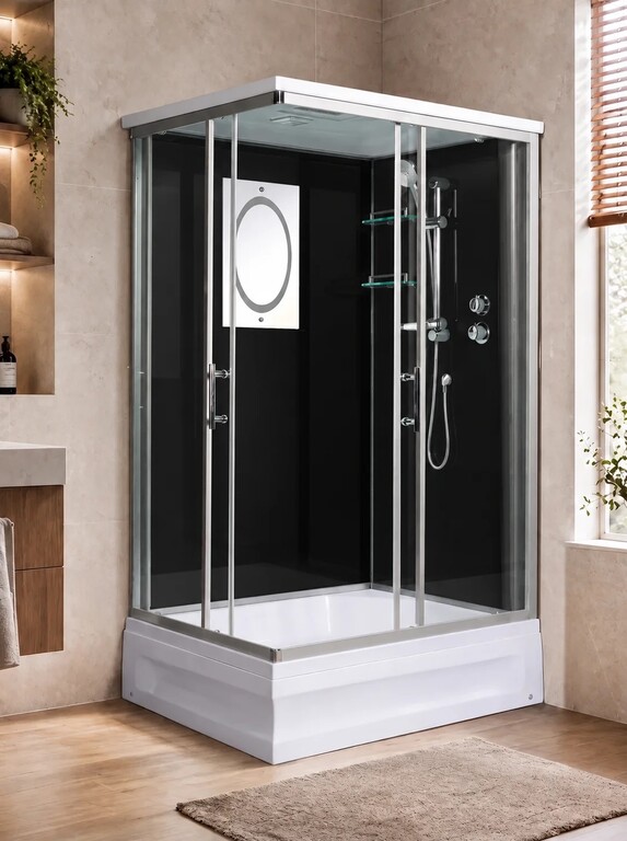 Душевая кабина WeltWasser Laine XL 1202 BL 120x90