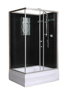 Душевая кабина WeltWasser Laine XL 1211 BL 120x90