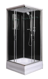 Душевая кабина WeltWasser Laine XL 1002 BL 100x100