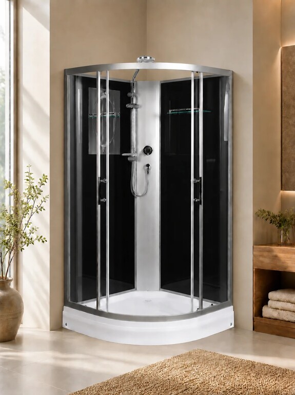 Душевая кабина WeltWasser Werra 901 BL 90x90