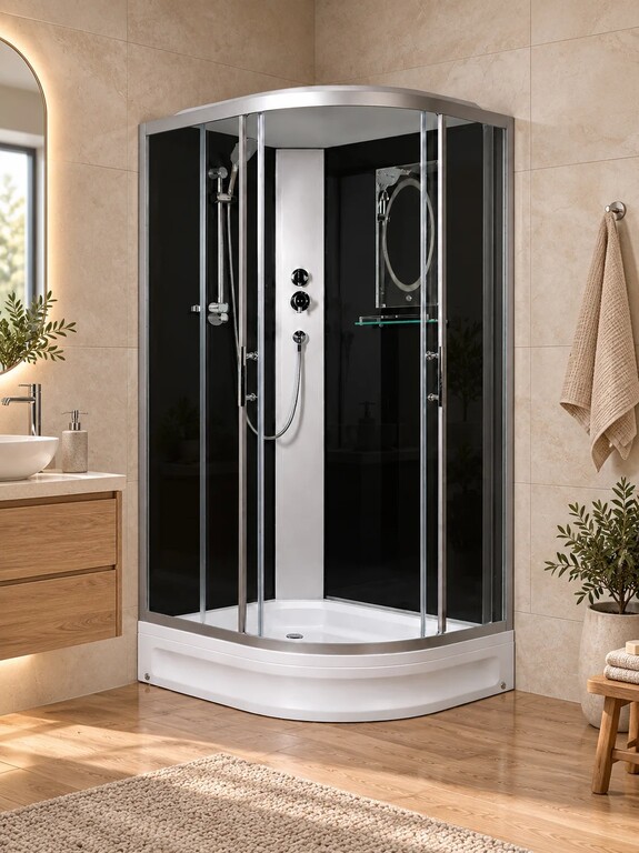 Душевая кабина WeltWasser Werra XL 1202 BL L 120x90