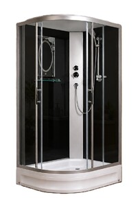 Душевая кабина WeltWasser Werra XL 1202 BL R 120x90