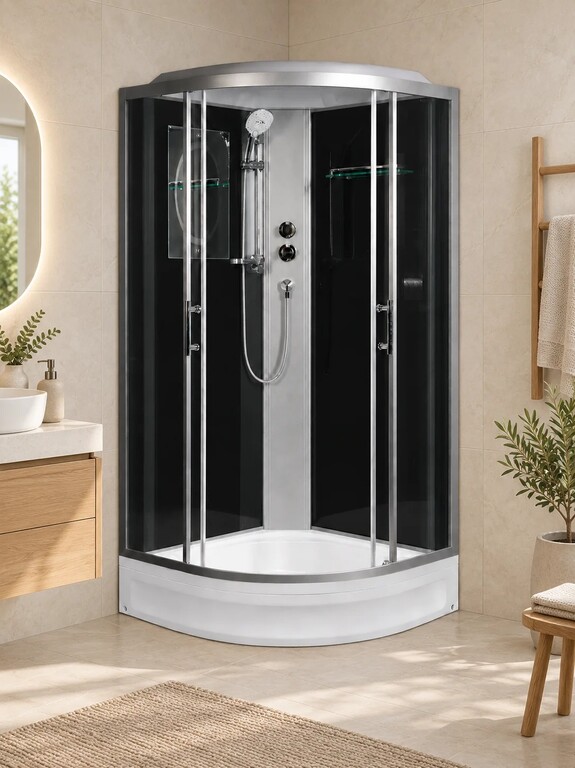 Душевая кабина WeltWasser Werra XL 902 BL 90x90