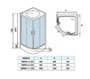 Душевая кабина WeltWasser Werra XL 802 80x80