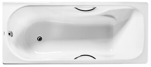 Чугунная ванна Wotte Comfort 180x80 с ручками