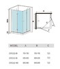 Душевое ограждение WeltWasser WW200 200Q22-90 90x90