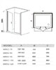 Душевая дверь WeltWasser WW600 600K2-100 100x185