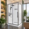 Душевая кабина CeruttiSpa Maiella 120GG SALVI 120x80
