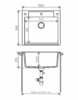 Мойка для кухни Polygran Argo-560 песочный