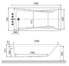 Акриловая ванна Excellent Palace 170x75